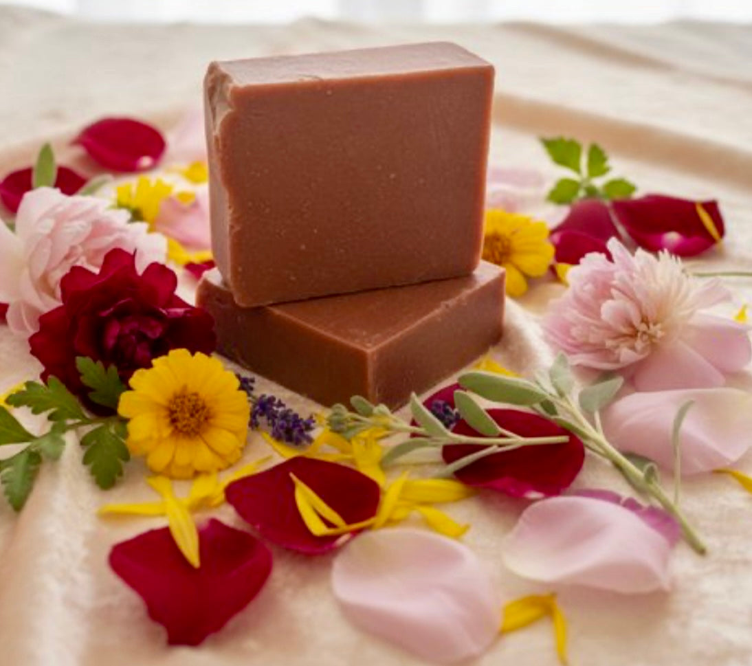 Bare Bloom Clay Bar Soap- Hand Crafted - Limited Edition