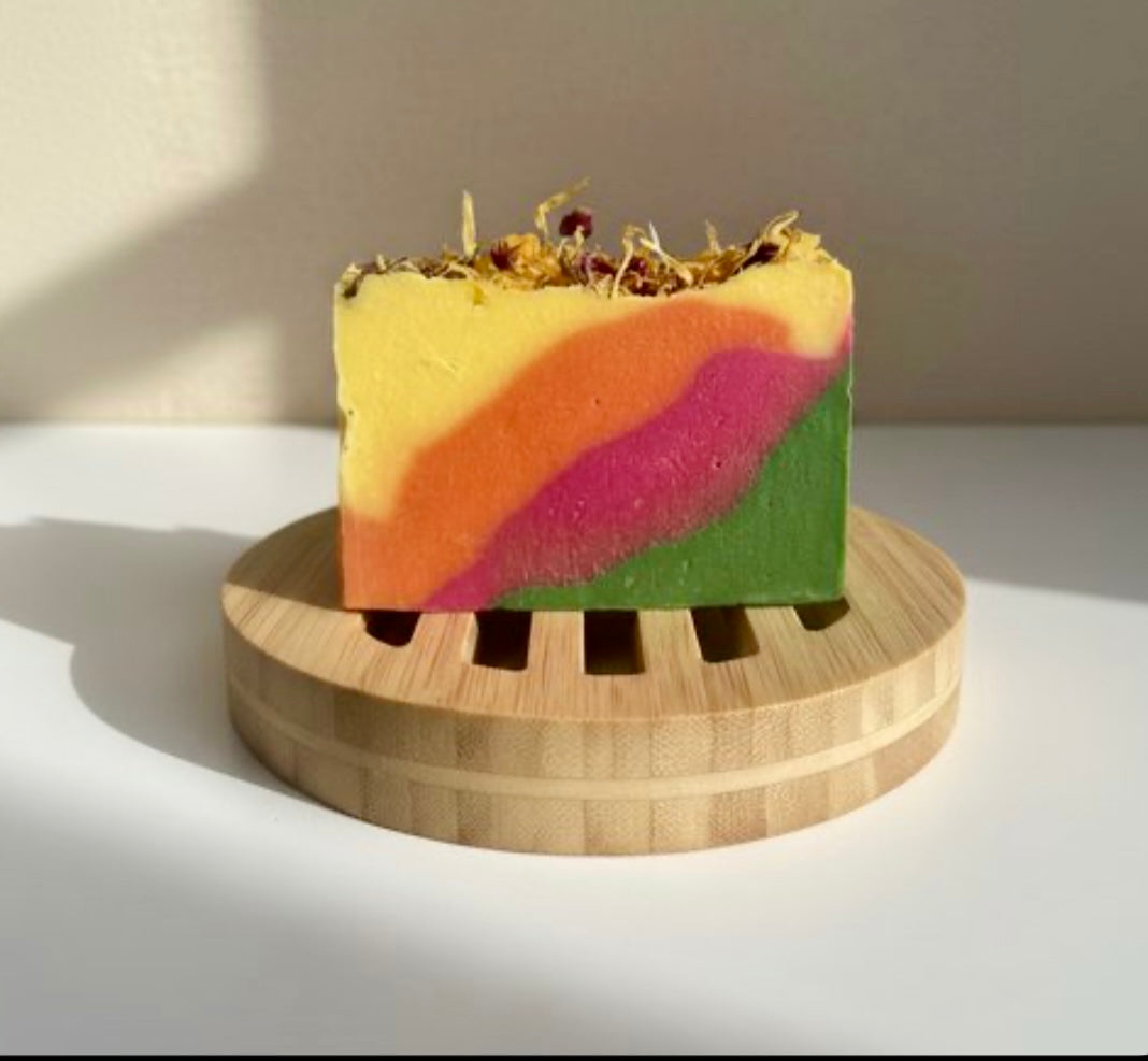 Coconut Mango Soap Bar - Hand Crafted
