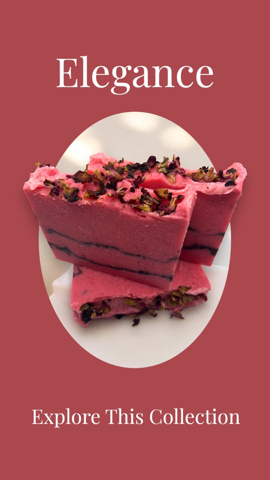 Pink Clay & Charcoal Duo Soap Bar