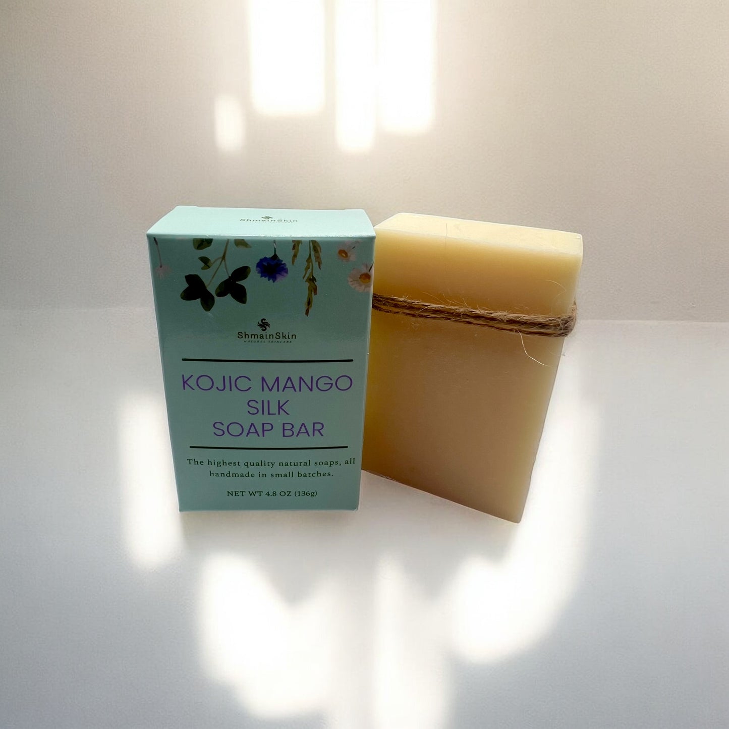 Kojic Mango Silk Soap Bar - Hand Crafted