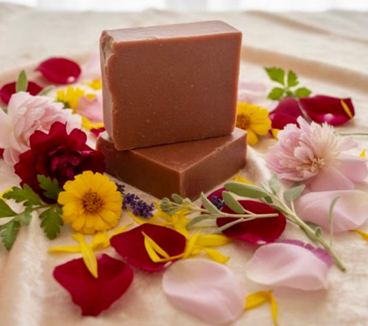 Bare Bloom Clay Bar Soap- Hand Crafted - Limited Edition