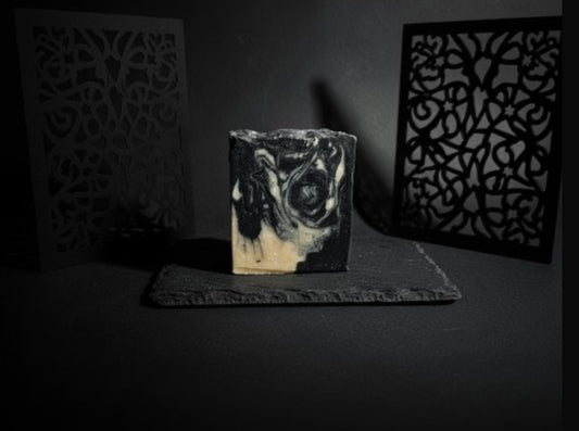 Activated Charcoal & Colloidal Oatmeal Bar Soap - Hand Crafted