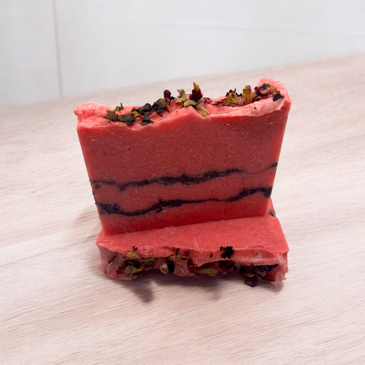 Pink Clay & Charcoal Duo Soap Bar